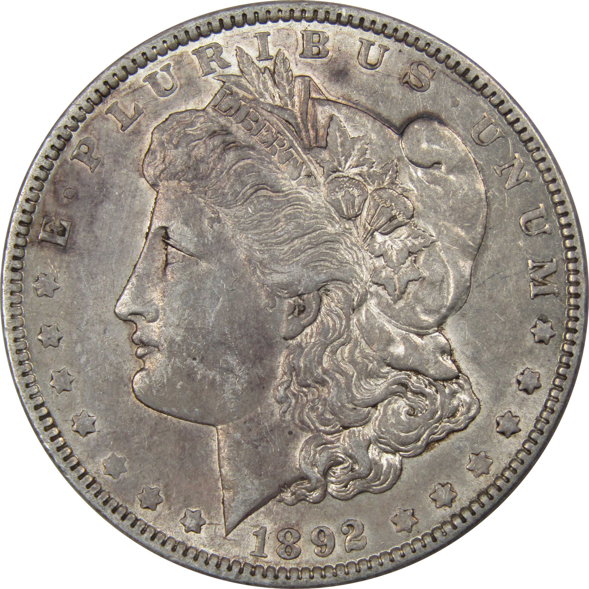 1892 Morgan Dollar AU About Uncirculated 90% Silver Coin SKU:I1296 - Morgan coin - Morgan silver dollar - Morgan silver dollar for sale - Profile Coins &amp; Collectibles
