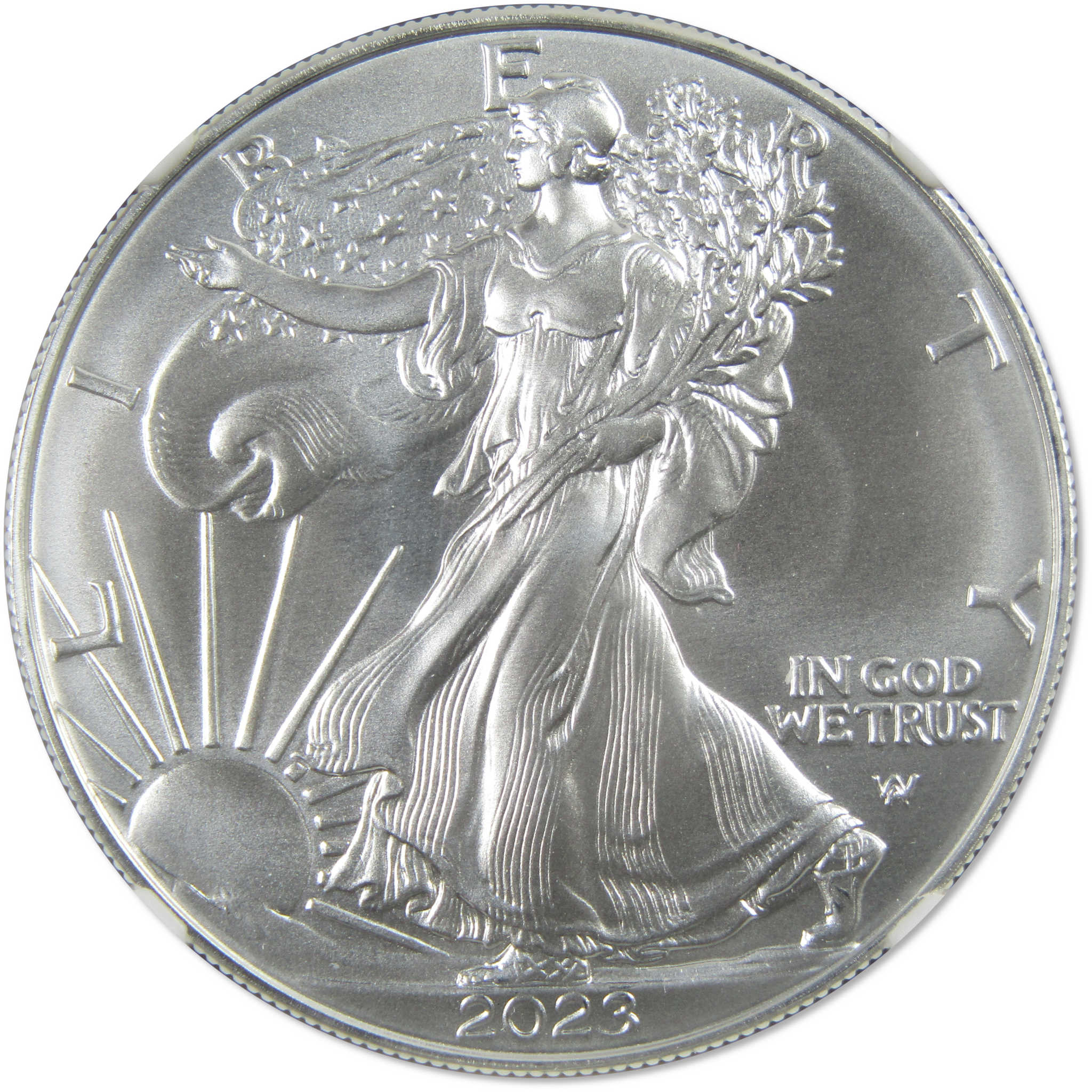 2023 American Silver Eagle MS10 NGCX $1 First Day Gaudioso SKU:OPC92