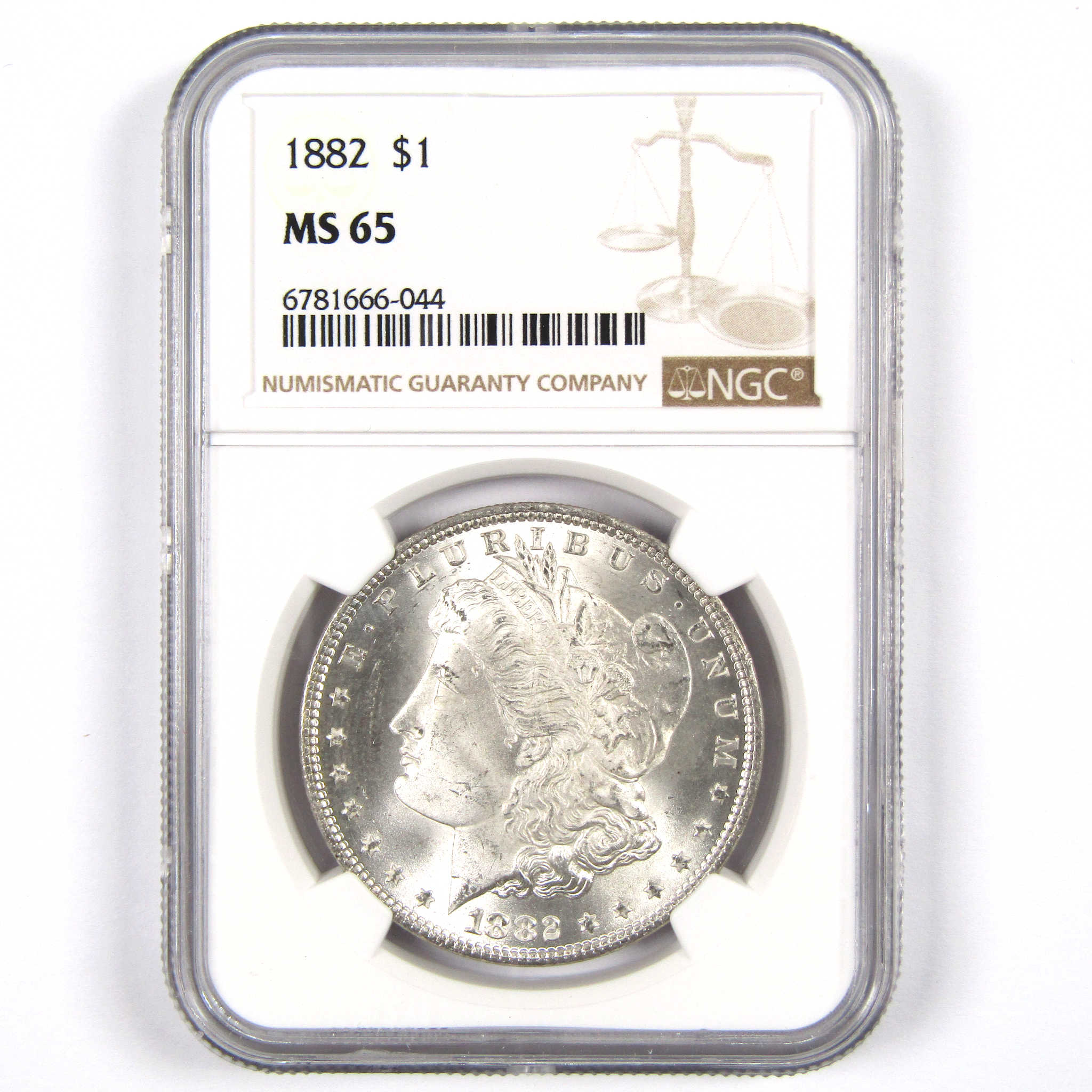1882 Morgan Dollar MS 65 NGC 90% Silver $1 Uncirculated Coin SKU:I7535 - Morgan coin - Morgan silver dollar - Morgan silver dollar for sale - Profile Coins &amp; Collectibles