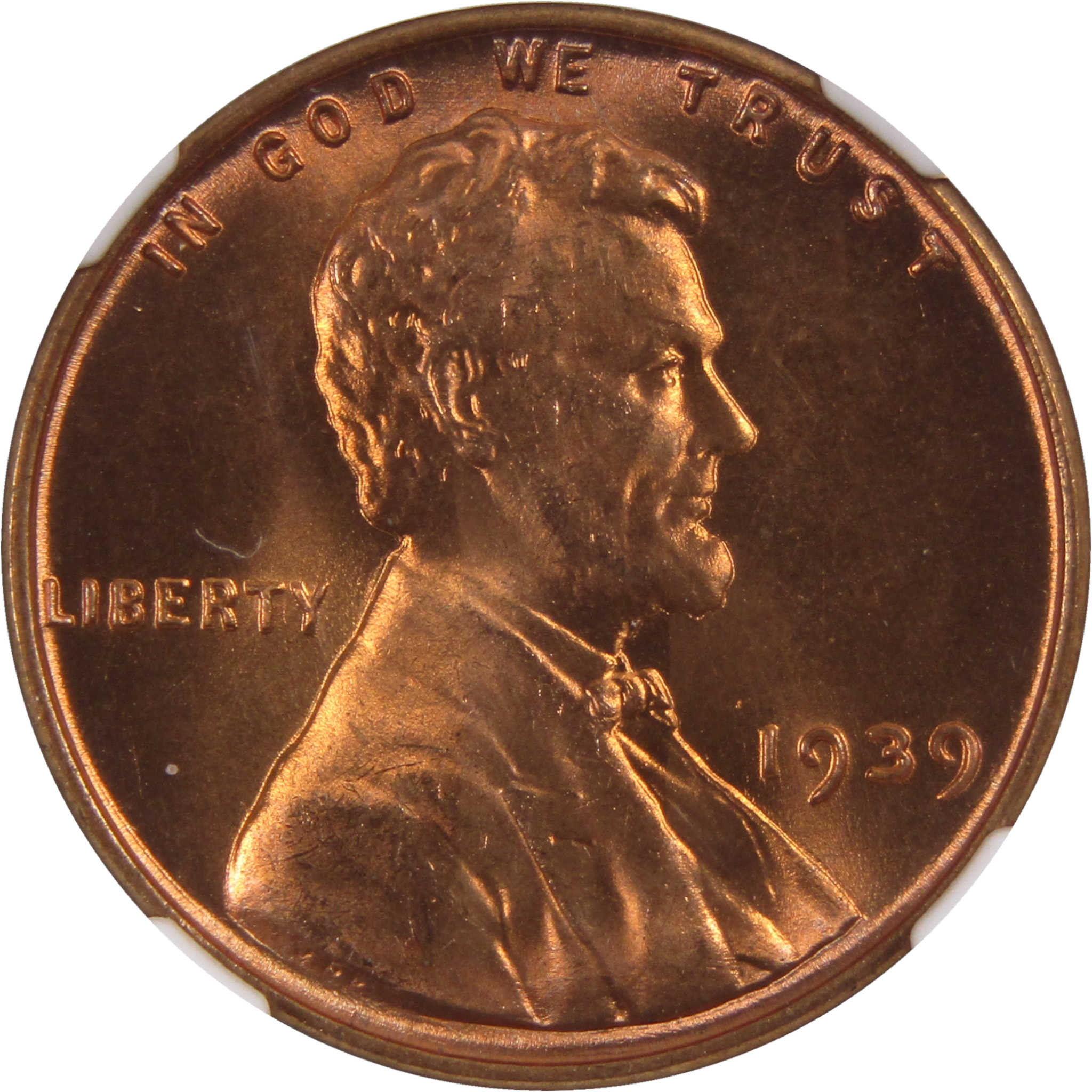 1939 Lincoln Wheat Cent MS 67 RD NGC Penny 1c Uncirculated SKU:I3145