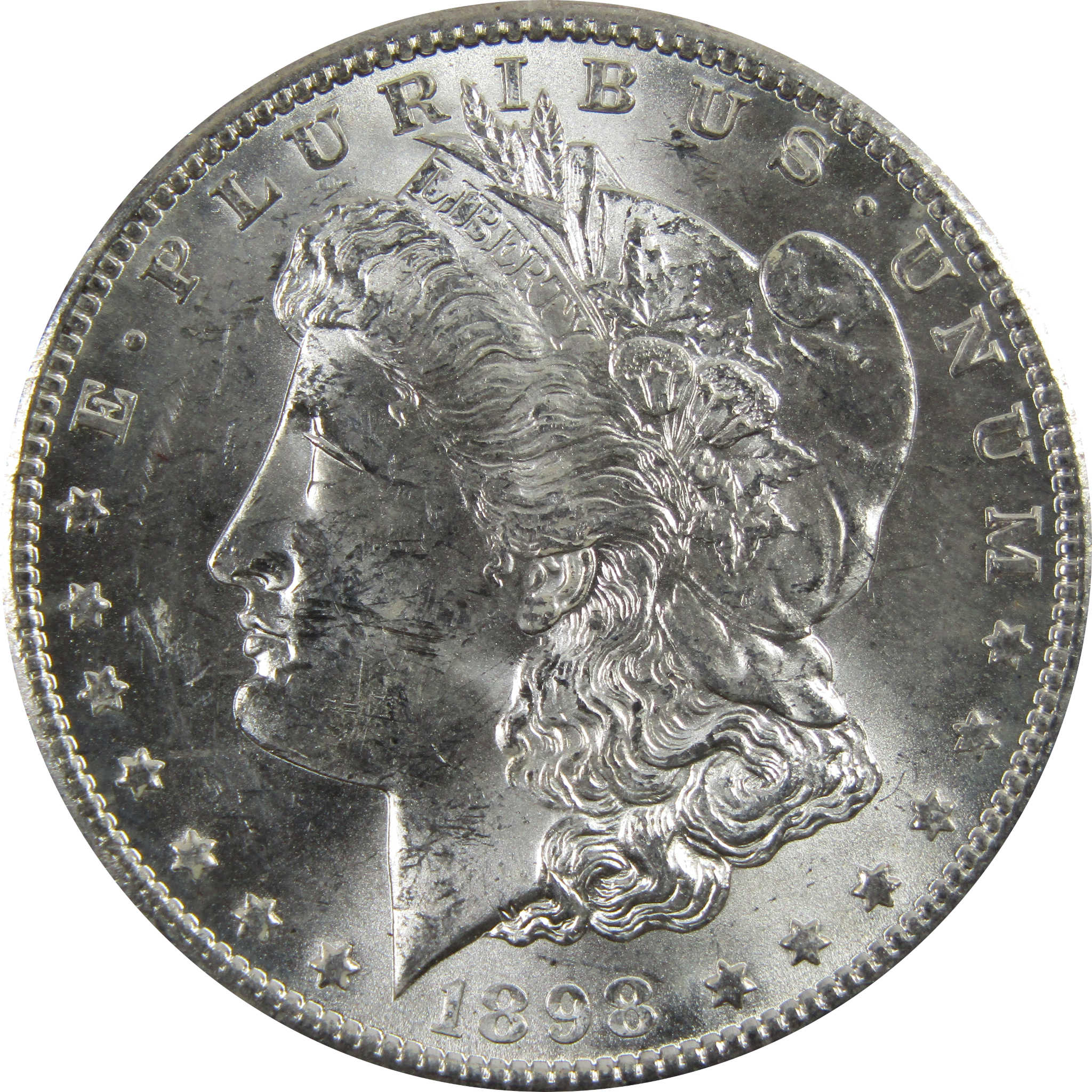 1898 O Morgan Dollar BU Uncirculated 90% Silver $1 Coin SKU:I5230 - Morgan coin - Morgan silver dollar - Morgan silver dollar for sale - Profile Coins &amp; Collectibles