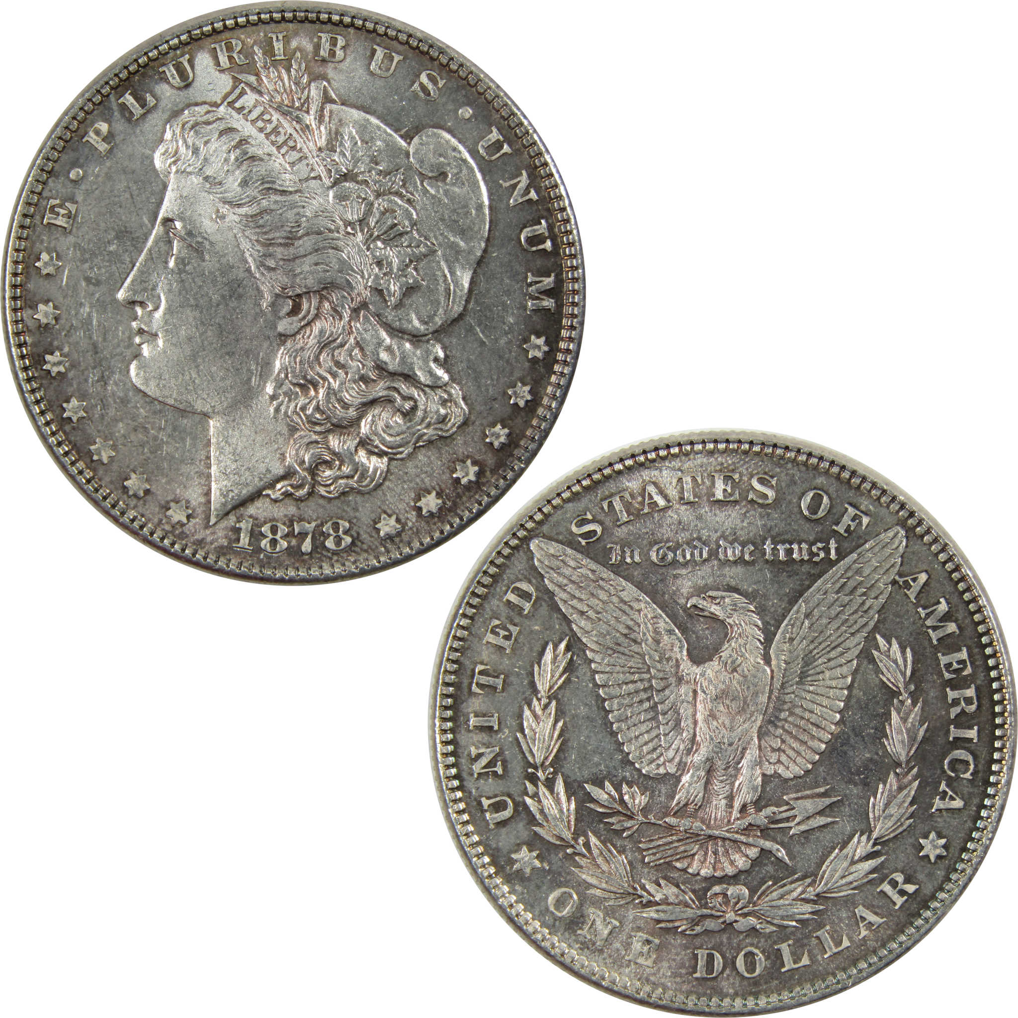 1878 7TF Rev 78 Morgan Dollar BU Uncirculated 90% Silver $1 SKU:I5061 - Morgan coin - Morgan silver dollar - Morgan silver dollar for sale - Profile Coins &amp; Collectibles