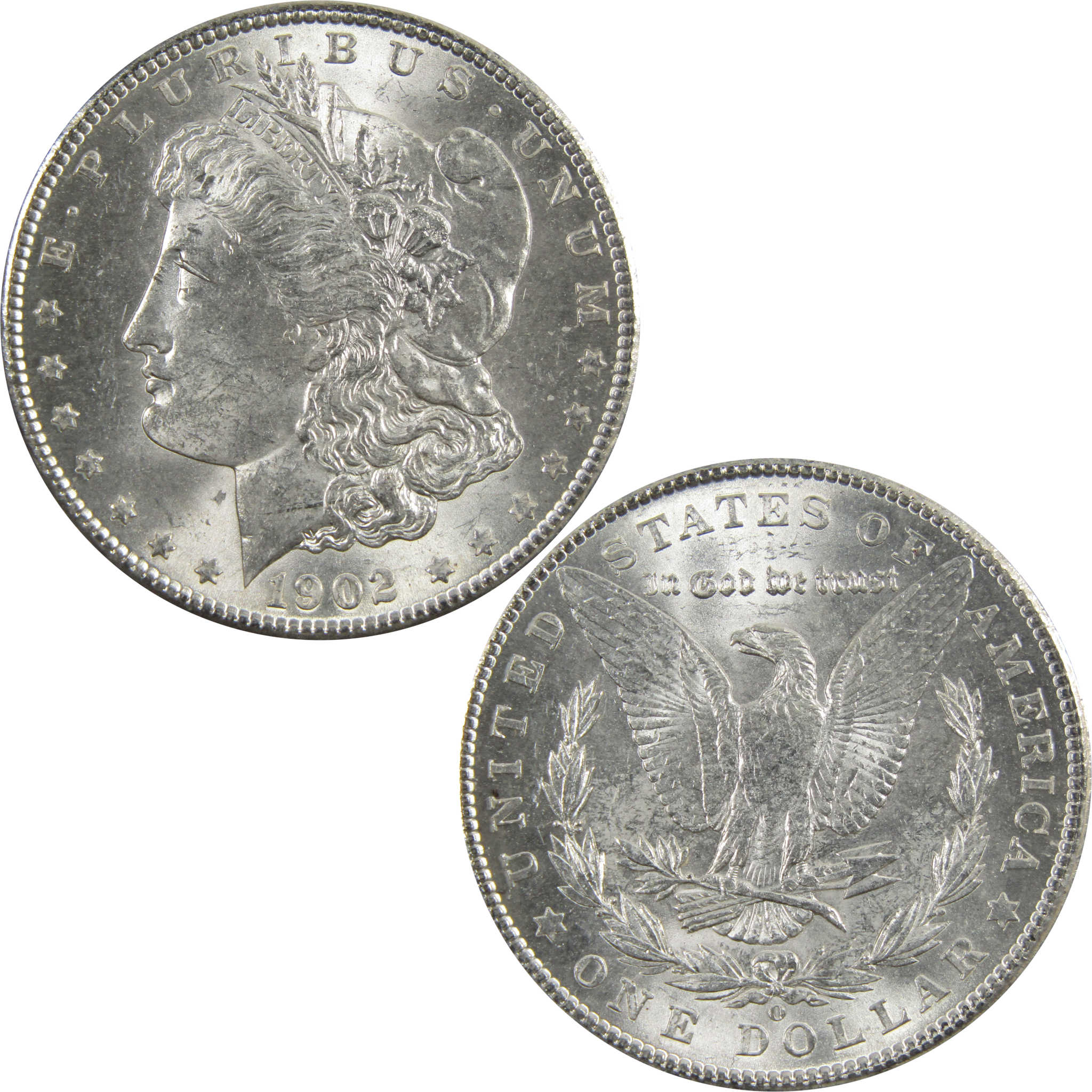 1902 O Morgan Dollar BU Uncirculated 90% Silver $1 Coin SKU:I5197 - Morgan coin - Morgan silver dollar - Morgan silver dollar for sale - Profile Coins &amp; Collectibles