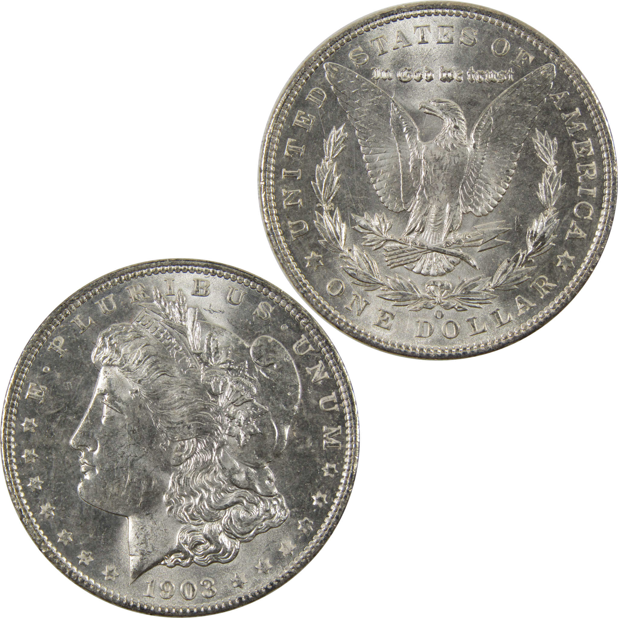 1903 O Morgan Dollar BU Choice Uncirculated 90% Silver $1 SKU:I7517 - Morgan coin - Morgan silver dollar - Morgan silver dollar for sale - Profile Coins &amp; Collectibles