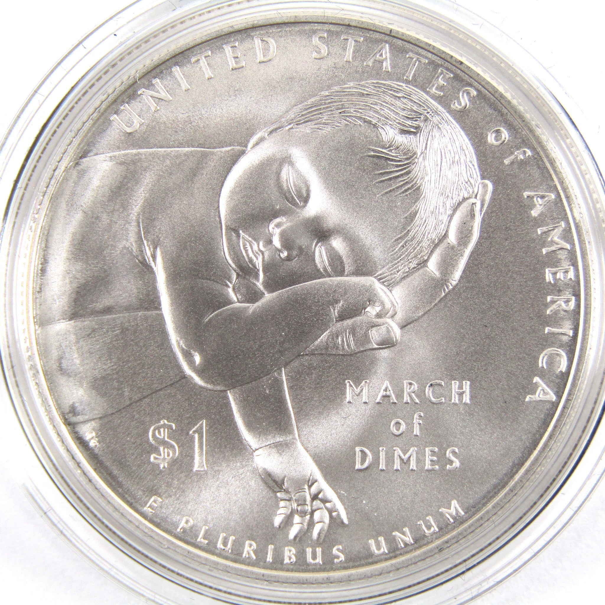March of Dimes Dollar 2015 P Uncirculated Silver OGP COA SKU:CPC1807