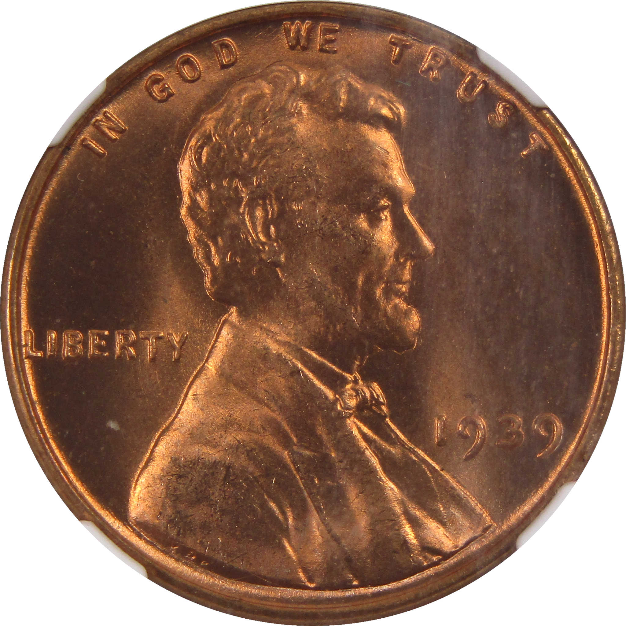 1939 Lincoln Wheat Cent MS 67 RD NGC Penny 1c Uncirculated SKU:I3149