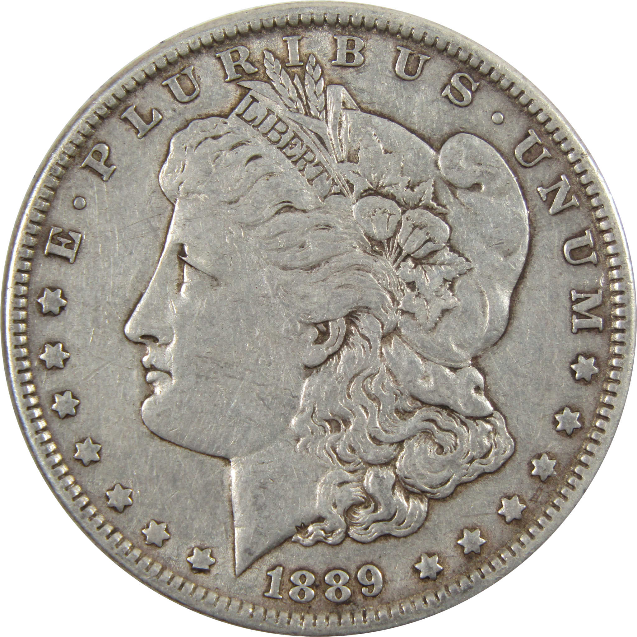 1889 Barwing Morgan Dollar XF EF Extremely Fine 90% Silver SKU:I5127 - Morgan coin - Morgan silver dollar - Morgan silver dollar for sale - Profile Coins &amp; Collectibles