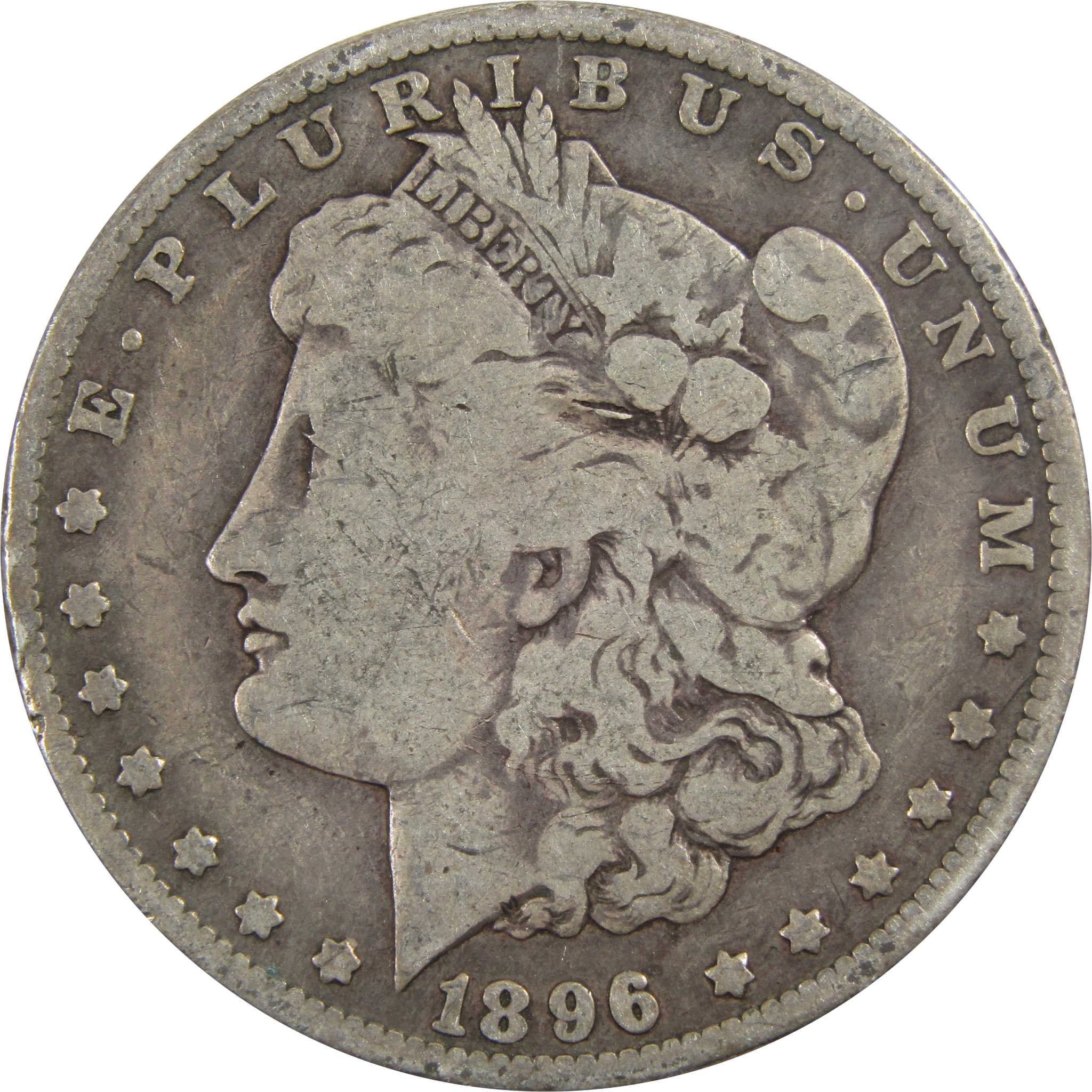 1896 O Morgan Dollar VG Very Good 90% Silver $1 Coin SKU:I5573 - Morgan coin - Morgan silver dollar - Morgan silver dollar for sale - Profile Coins &amp; Collectibles