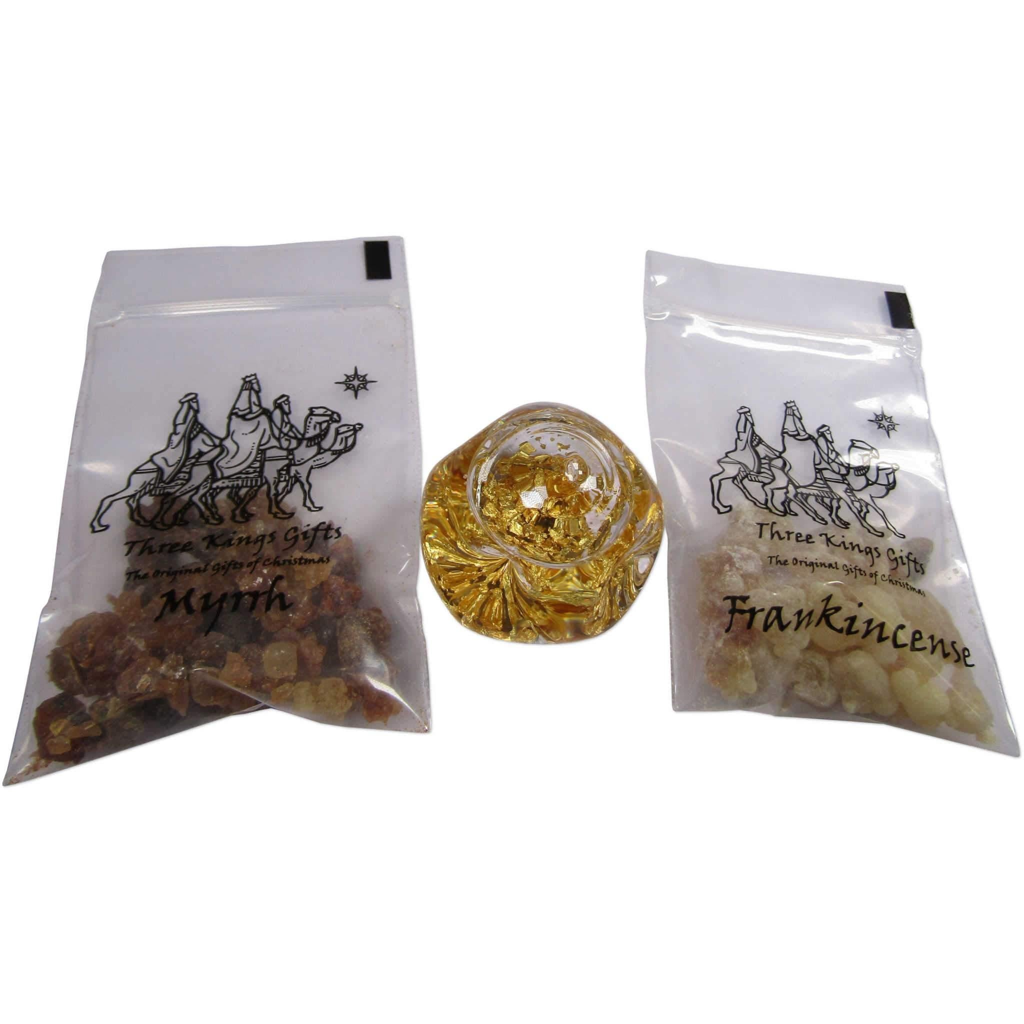 The Original Gifts Of Christmas Gold Frankincense and Myrrh Box Holiday Gift Set