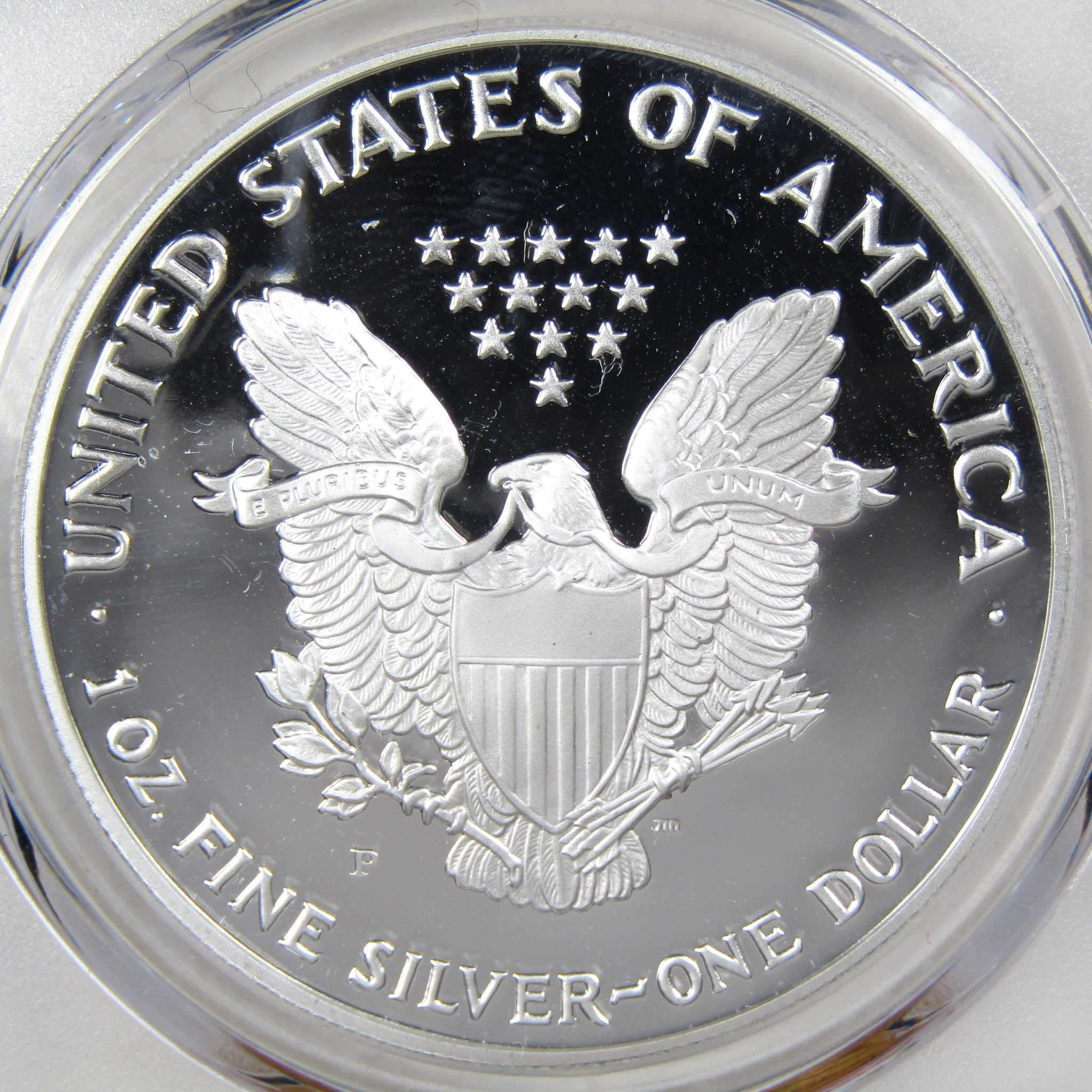 1993 P American Eagle Dollar PR 70 DCAM PCGS Silver Proof SKU:IPC5133
