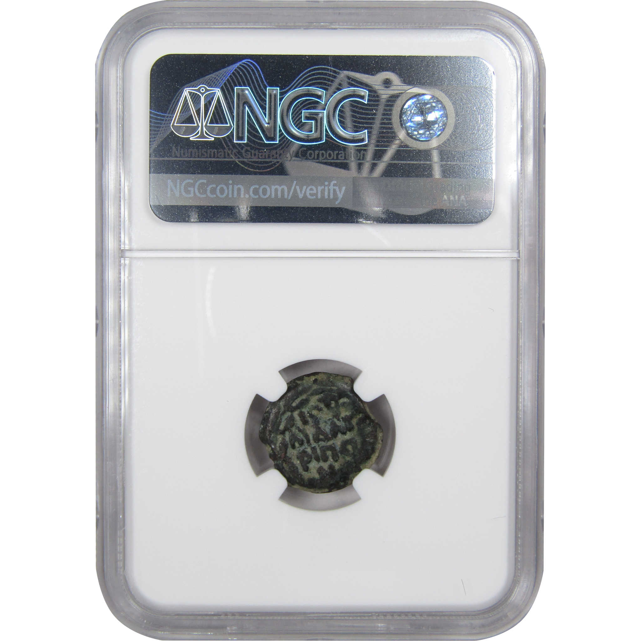 AD 52-59 AntoniFelix Prutah Palm Branches F NGC Ancient Coin SKU:I1979