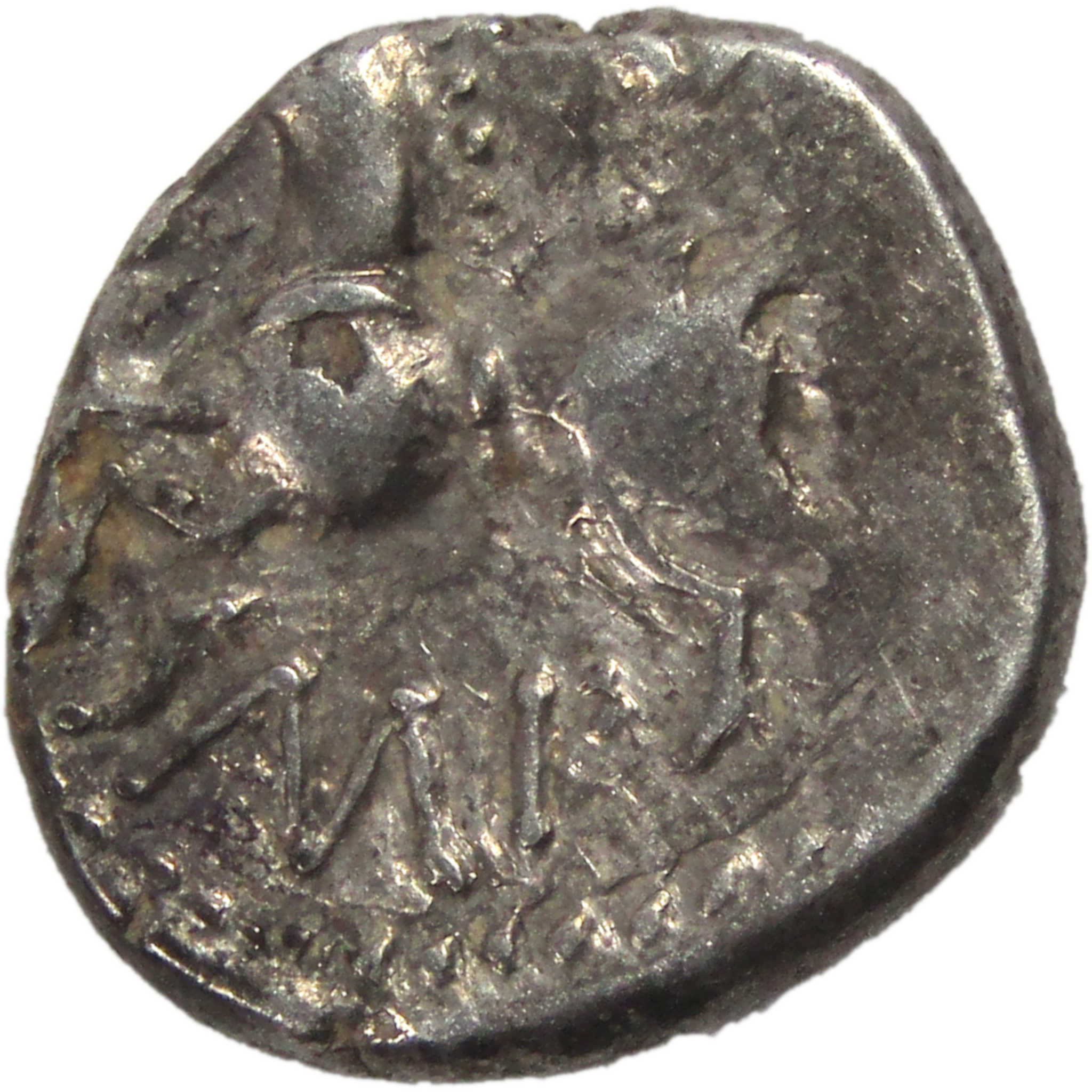 100-50 BC Sequani Quinarius VF Silver Ancient Gaulish Coin SKU:I5971