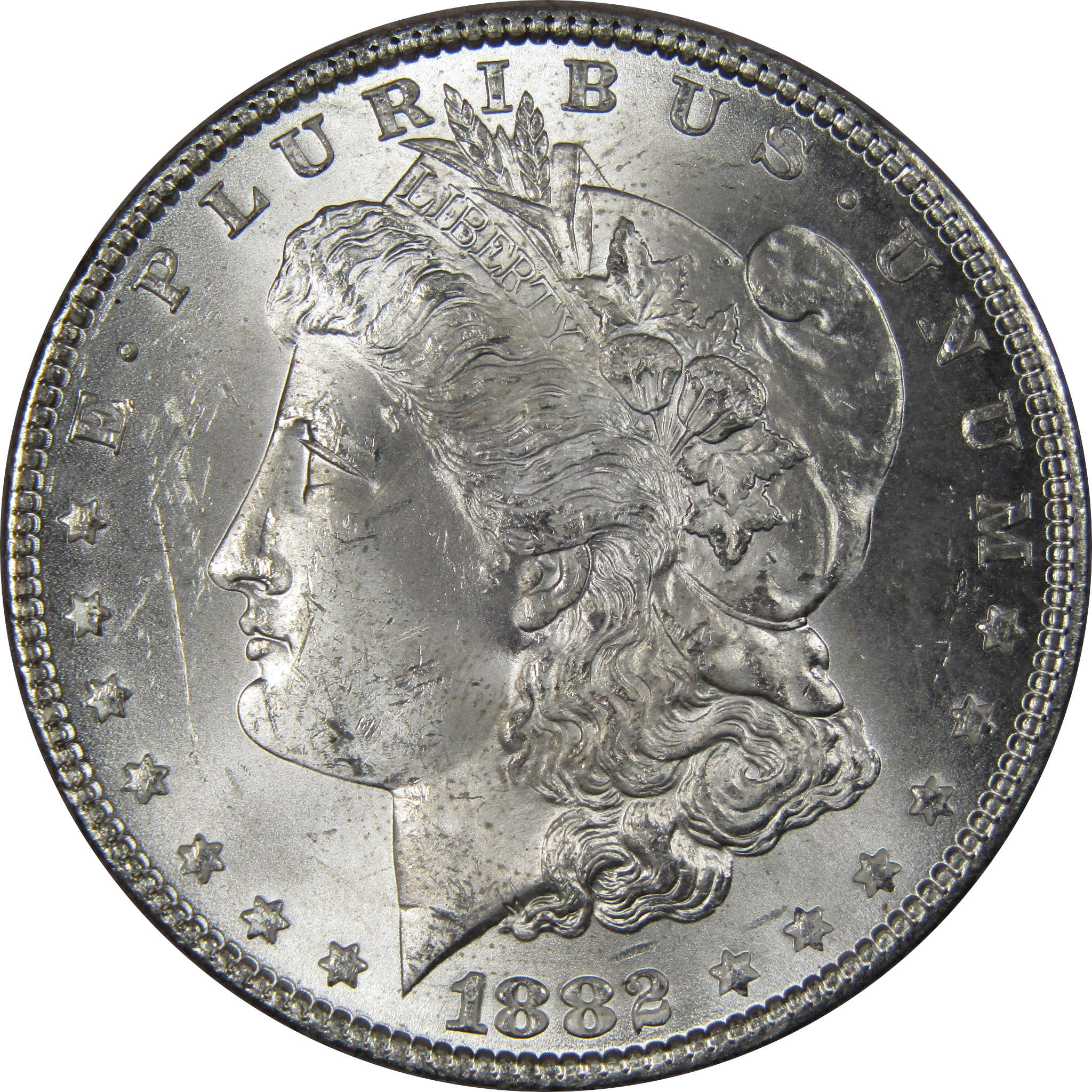 1882 Morgan Dollar BU Uncirculated Mint State 90% Silver SKU:IPC9676 - Morgan coin - Morgan silver dollar - Morgan silver dollar for sale - Profile Coins &amp; Collectibles