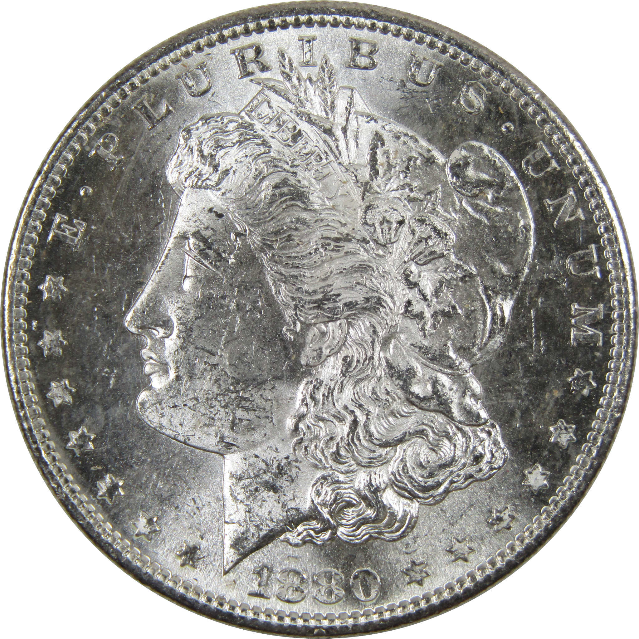 1880 S Morgan Dollar BU Uncirculated 90% Silver $1 Coin SKU:I4233 - Morgan coin - Morgan silver dollar - Morgan silver dollar for sale - Profile Coins &amp; Collectibles